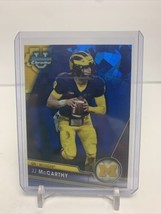 2023 Bowman Chrome University - Sapphire #124 JJ McCarthy Michigan Wolverines -A - $14.45