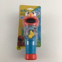 Sesame Street Sing With Elmo Microphone Big Bird Abby Cadabby Musical Toy New - £23.70 GBP