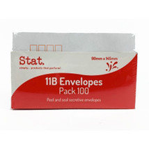 Stat Peel &amp; Seal Secretive Envelopes 100pcs - 11B - £24.35 GBP