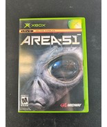 Area 51 - OG XBOX Game CIB - Tested - $239.99 MXN