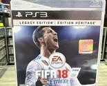FIFA 18 (Sony PlayStation 3, 2017) Legacy Edition Complete CIB PS3 Tested! - $37.89