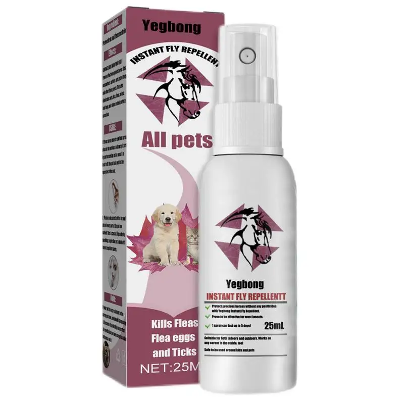 Pet Skin Spray Tick Spray Fleas For Cat Treatments For Dogs Fleas Killers - £8.85 GBP