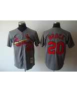 Cardinals #20 Lou Brock Jersey Old Style Uniform Gray - €39,06 EUR