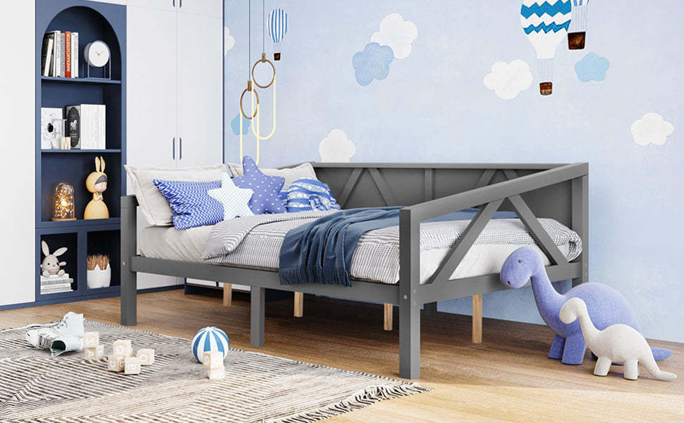 Full Size Gray Daybed: Modern Design, Comfort & Space-Saving Solution Item image 10