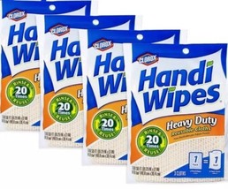 4 packs Clorox Handi Wipes Multi-Use handy Reusable Cloths, 3 Count - £16.20 GBP