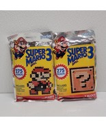 Two New Perler Super Mario Bros. 3 Fused Bead Kits - Mario &amp; Question ? ... - $366.30 MXN