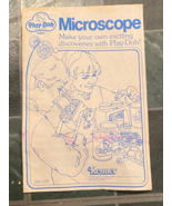 Vintage 1980 Play-Doh Microscope Instruction Fold Out ONLY *Pre-Owned w/... - $220.64 MXN