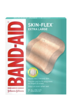 Band-Aid Skin-Flex Extra Large Adhesive Bandages, Box of 7 - £5.44 GBP