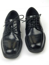 Nun Bush Mens Oxford Black Comfort Gel Lace Up Casual Shoe Size US 8 M - $31.20