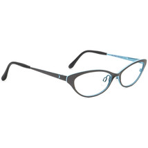 Bevel Eyeglasses 8622 Wombat DGIB Gray/Blue Cat Eye Metal Frame Japan 52[]15 125 - £353.51 GBP