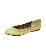 FUZZY Emily Women Wide Width Pointed Toe Dress Casual Flats - $39.95