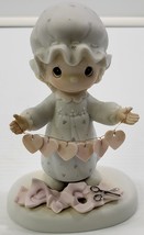 *R40) Precious Moments 1983 Jonathan &amp; David &quot;Touched so Many Hearts&quot; Figurine - £9.38 GBP