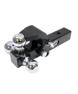 Tri-Ball Truck Tow Hitch Mount 1-7/8&quot; 2&quot; &amp; 2-5/16&quot;  Pintle Hook w/2&quot; Sol... - $122.34 CAD