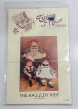 Vintage 1989 Twice As Nice Designs The Raggedy Kids Pattern No.147 - $5.93