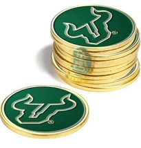 USF University of South Florida Bulls 12 Pack Golf Ball Markers - £29.75 GBP