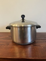 Farberware Vintage Aluminum Clad Stainless Steel 4 QT Quart Stock Pot USA - $23.75