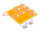 Bey-Berk Vince Acrylic Tic Tac Toe Orange - £51.11 GBP