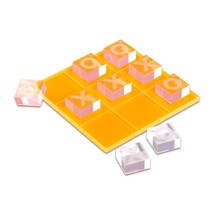 Bey-Berk Vince Acrylic Tic Tac Toe Orange - £51.11 GBP