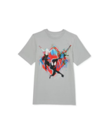 Spider Man Across the Spider-Verse Short Sleeve Graphic T Shirt Size Lar... - $13.66 CAD