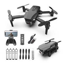 Folding Drone HD 4K Aerial Photography Mini Quadcopter Toy RC Airplane - £32.38 GBP+