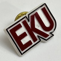 Eastern Kentucky University Plastic Lapel Hat Pin NCAA College Pinback - £3.94 GBP