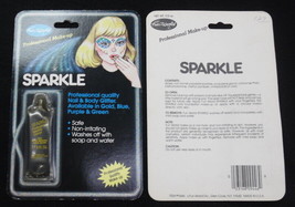 Vintage 1980s Fun World Sparkle Glitter Make-Up on Original card - £39.80 GBP