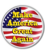 DONALD TRUMP MAKE AMERICA GREAT AGAIN 3&quot; PIN BACK BUTTON VOTE FOR PRESID... - $10.90 CAD