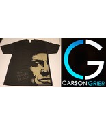 CARSON GRIER~ Pop Art ARTIST~ The Man In Black JOHNNY CASH (Size L, New ... - $41.14 CAD