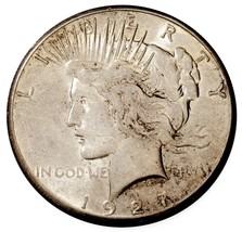 1927 $1 Silver Peace Dollar in Choice BU Condition, Nice Eye Appeal - £195.55 GBP