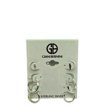 Giani Bernini 3-Pc. Set Small Earrings in Sterling Silver - £25.03 GBP