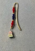 Beaded Bookmark With Book Charm - £5.44 GBP
