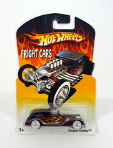 Hot Wheels Classic Caddy Fright Cars Real Riders Black Die-Cast Car 2007 - £7.98 GBP