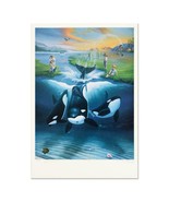  Wyland - &quot;Keiko&#39;s Dream&quot; Signed Limited Edition Lithograph w/COA  - £307.50 GBP