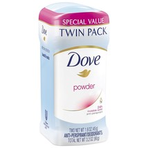 Dove Antiperspirant Deodorant, Powder 1.6 oz, Twin Pack - £23.08 GBP