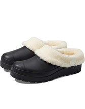 Hunter Women&#39;s Play Insulated Clog Black Winter Slippers - £46.35 GBP