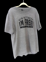 I&#39;m Retired Free To Do What My Wife Tells Me To Mens Tshirt Tee Funny Re... - $14.80
