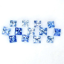 rare Imported Blue Ice Topaz Natural gemstones 2mm pair vs vvs excellent... - $50.00