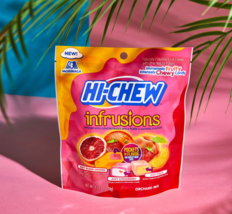 Morinaga Hi Chew Infrusions Orchard Mix Chewy Candy 4.24oz - Pack of One - £8.36 GBP