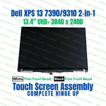 13.4&quot; Dell XPS 13 7390 2-in-1 UHD 3840x2400 LCD Touch Screen Assembly Complete - £221.19 GBP