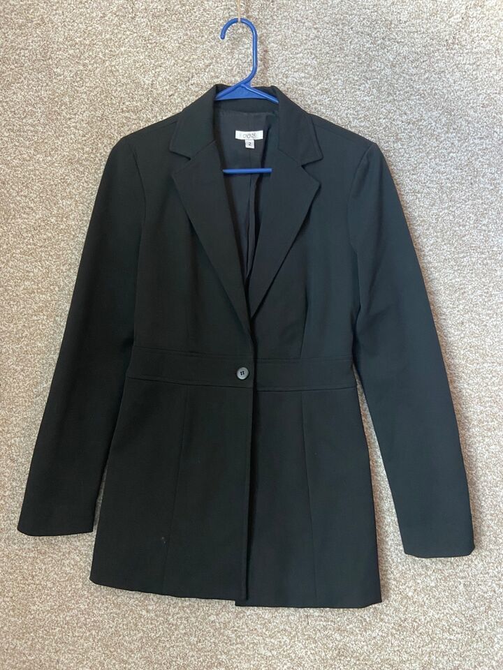 Vintage Cache Woman’s Black One Button Jacket Size 2 - $35.99