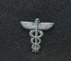 WW2 European Army Medical Corps Officer's Collar Pin - $30.00