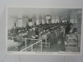 WW2 US Army Reception Center Mess Hall New Cumberland Pennsylvania Postcard - £4.70 GBP