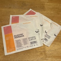 (4) ALLEVYN Adhesive 5x5” single Hydrocellular Polyurethane Sterile dres... - £29.78 GBP