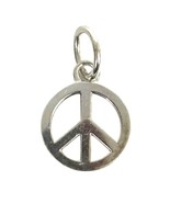 Tiffany &amp; co. &quot;peace sign&quot; Women&#39;s Charm .925 Silver 456574 - $297.47 CAD