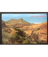 1960&#39;s Petley Die-Cut Postcard - Highway Bridge Salt River Canyon Arizona  - £2.94 GBP