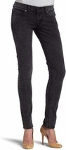 Womens Jeans Skinny Denim Levis Junior Girls Black Wash Stretch Pants-size 1 - £15.07 GBP