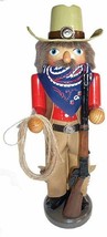 Santa&#39;s Workshop 14.5&quot; Wooden Nutcracker Home On The Range Christmas Decoration - £44.22 GBP