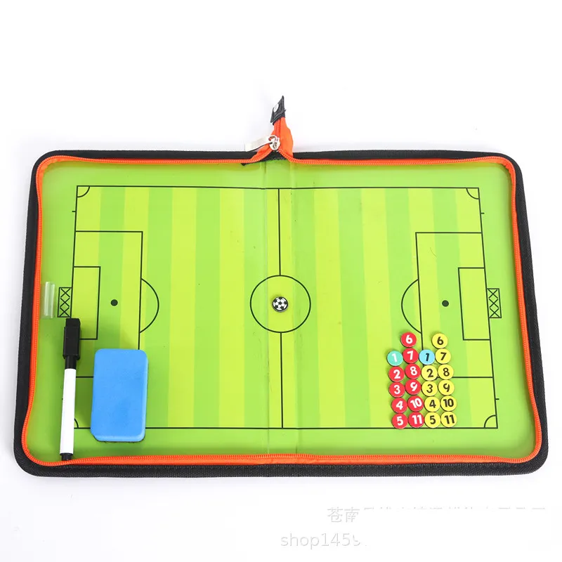   d Magnetic Zipper Football  d   d Foldable Strategy d with Pen Clipd Hot - £82.99 GBP