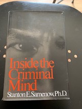 Inside the Criminal Mind by Stanton E. Samenow - £7.76 GBP