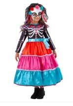 Teetot Boys Girls Dia De Los Muertos Costume Multicolor Dress Skeleton H... - $1,201.53 MXN